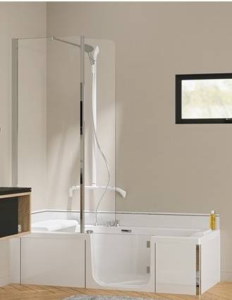 baignoire à porte kinedo kineduo
